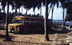 Alter Schulbus-Punta Goleta