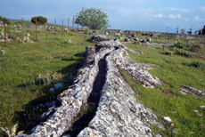 alte römische Wasserleitung in Hierapolis